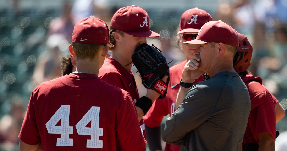 Jason Jackson praises pitcher Luke Holman, outfielder Caden Rose as Alabama ties Super Regional against Wake Forest 3-3