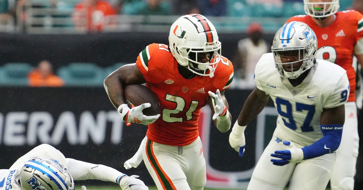 Miami Hurricanes 50-1 Countdown: Ranking the top 50 post-spring players … No. 14 Henry Parrish