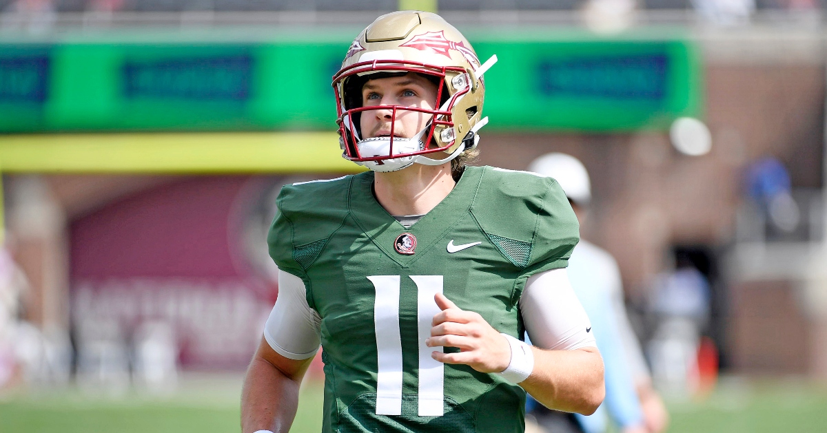 Florida State crowd chanting 'We want Brock' Glenn vs. Boston College - On3