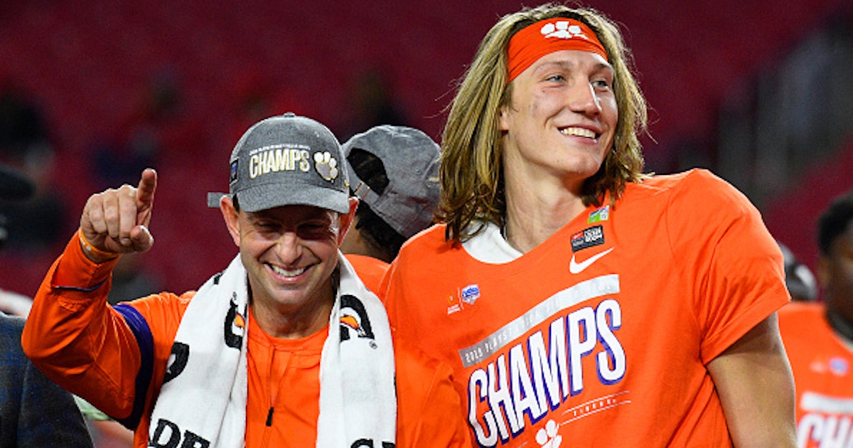 Trevor Lawrence reveals why he decided to play college football for Dabo  Swinney, Clemson - On3