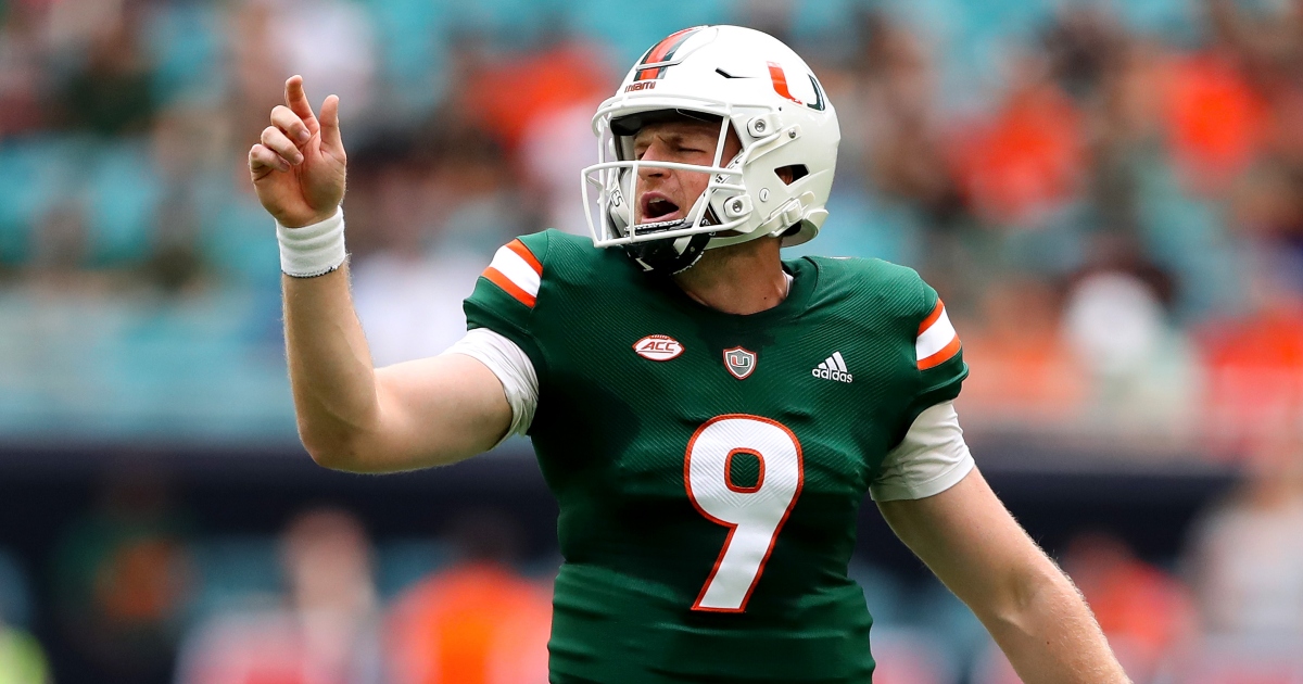 Tyler Van Dyke discusses progress within new Miami offense On3