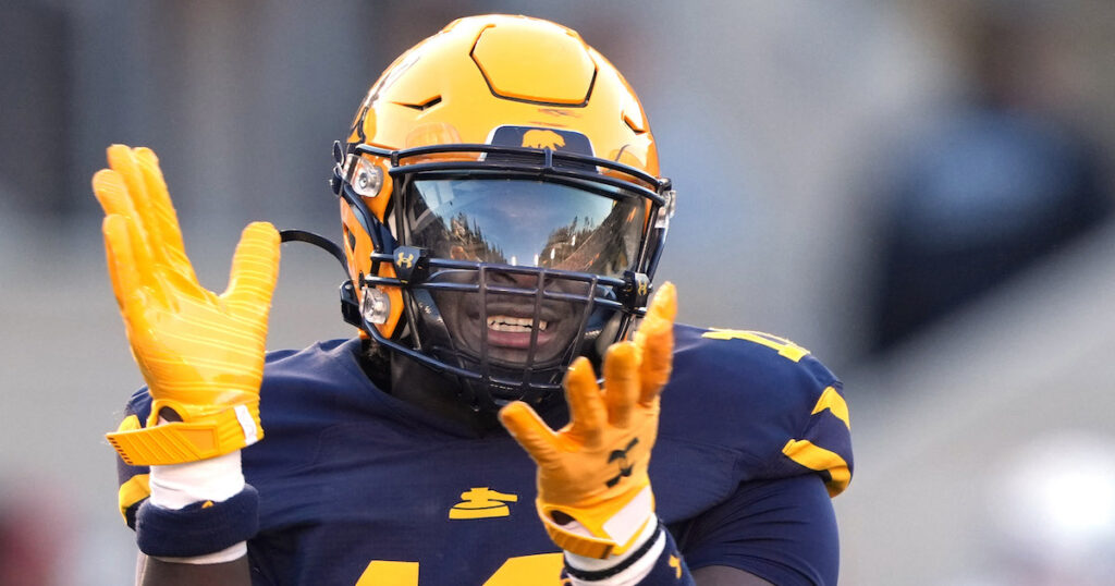 California Golden Bears linebacker Femi Oladejo