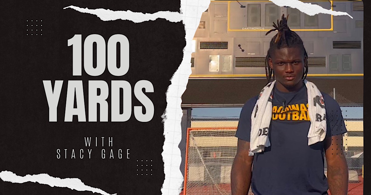 100 yards with 4-star Miami Hurricanes target Stacy Gage