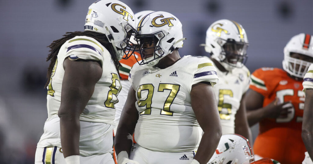 Akelo Stone, Georgia Tech Yellow Jackets defensive tackle