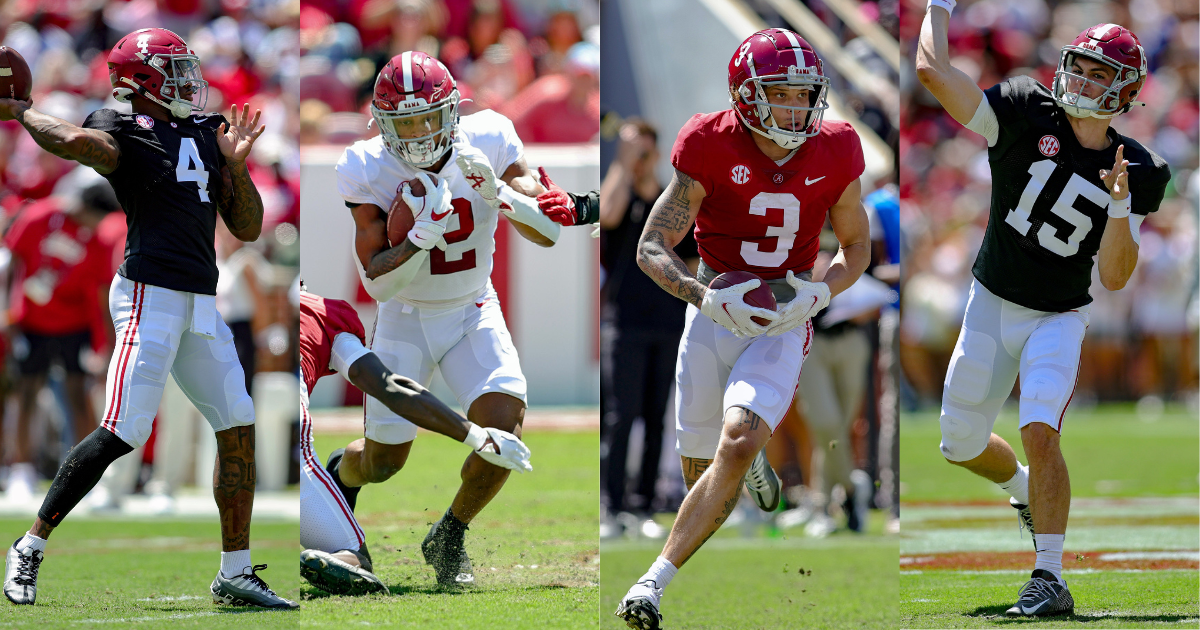 Alabama Roster Breakdown Where things stand on offense 4.0