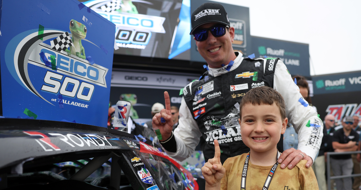 Kyle Busch wishes son Brexton a happy 8th birthday