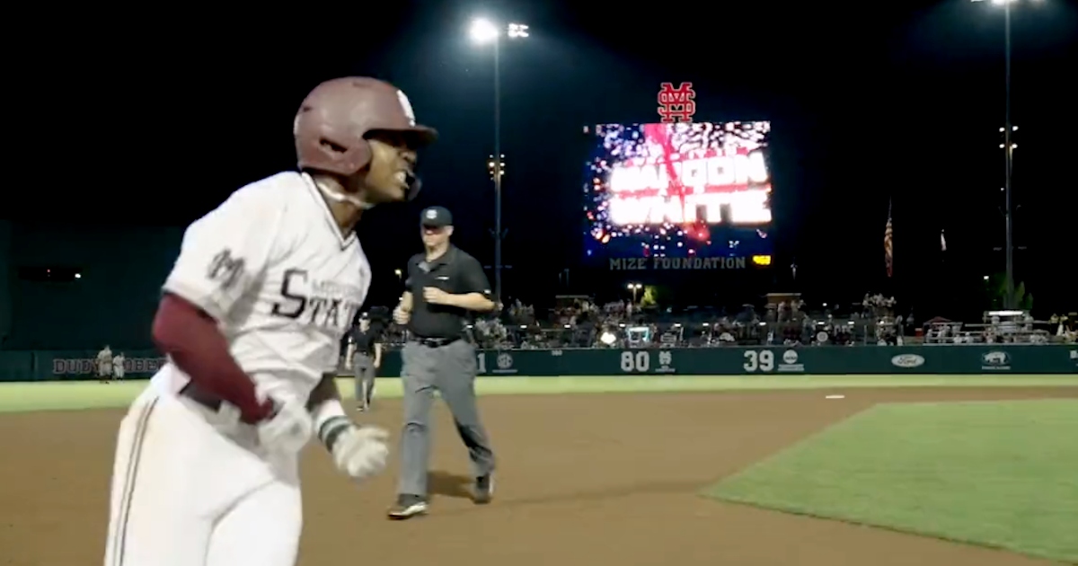 Amani Larry hits walkoff home run for Mississippi State win over Texas A&M