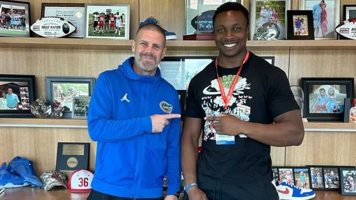 Top-30 prospect Benedict Umeh raves about Florida Gators visit: ‘They 100 percent check all the boxes’