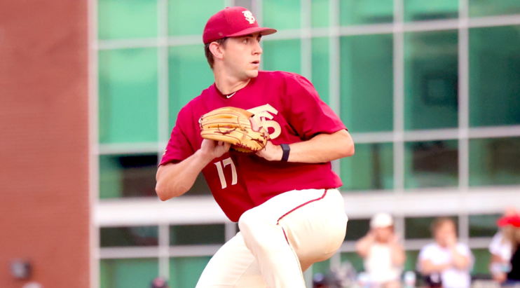 FSU RHP Jackson Baumeister selected late in Round 2 of MLB Draft; commit Arjun Nimmala goes in Round 1