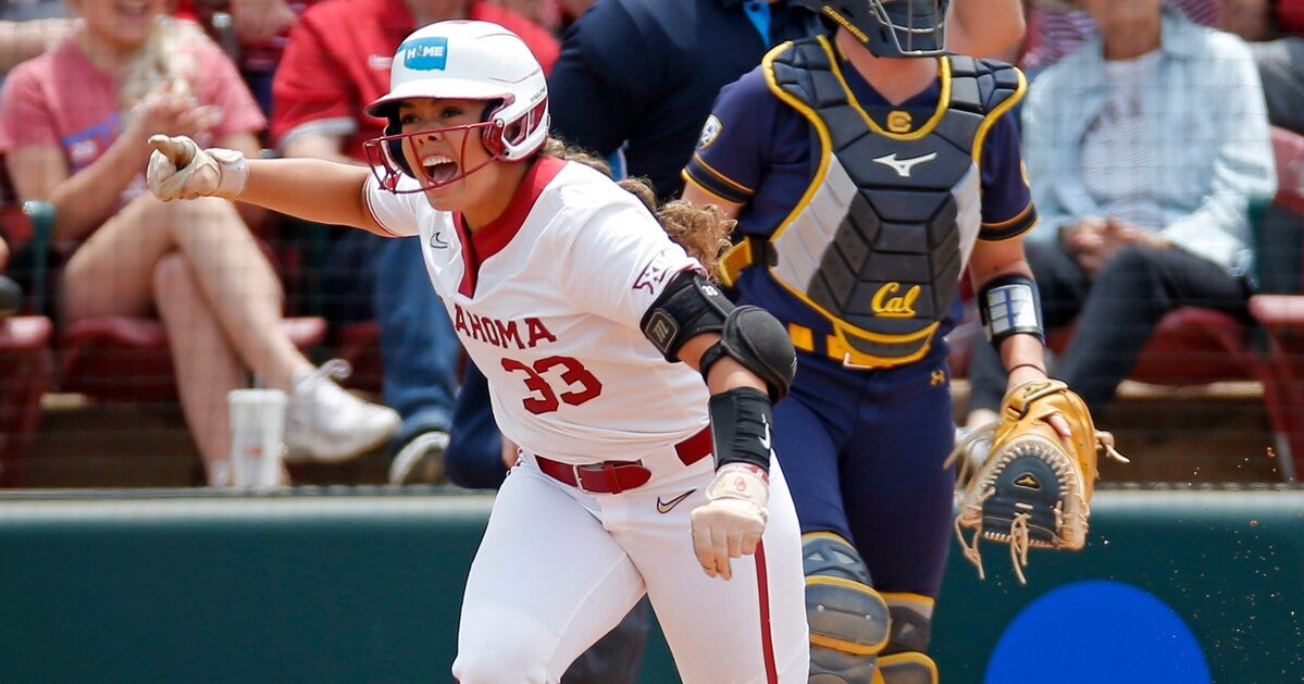 Oklahoma softball smashes Cal, earns regional championship