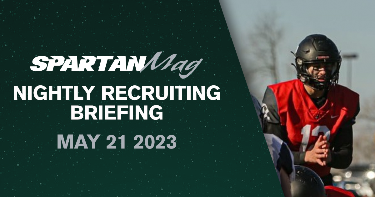 Nightly Recruiting Briefing: Michigan State to host 2024 QB this week