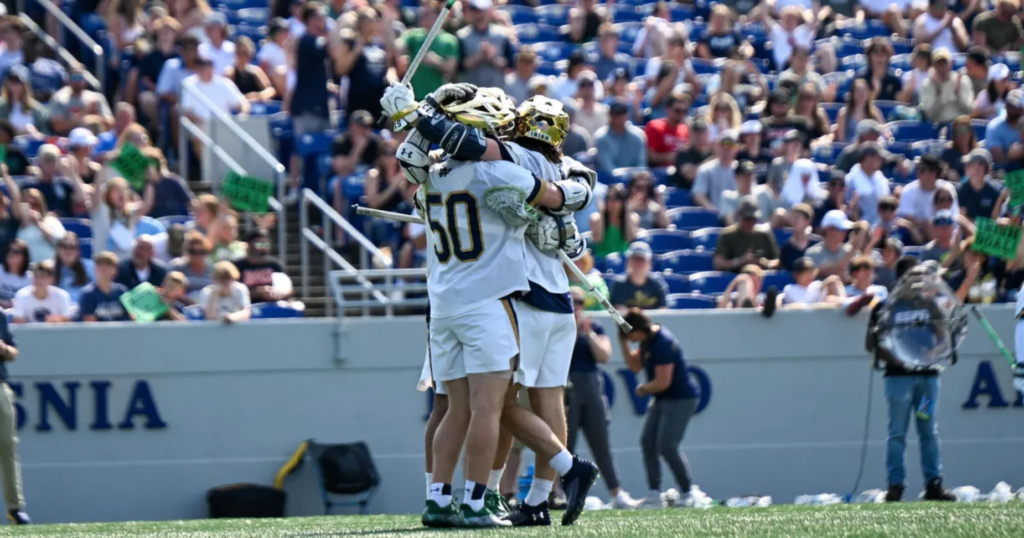 Notre Dame Mens Lacrosse Returning To Final Four To Face Virginia