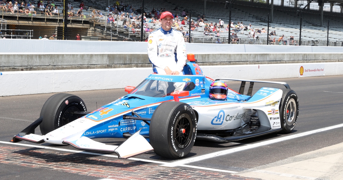 IndyCar’s Stefan Wilson hospitalized after crashing in practice ahead of Indy 500