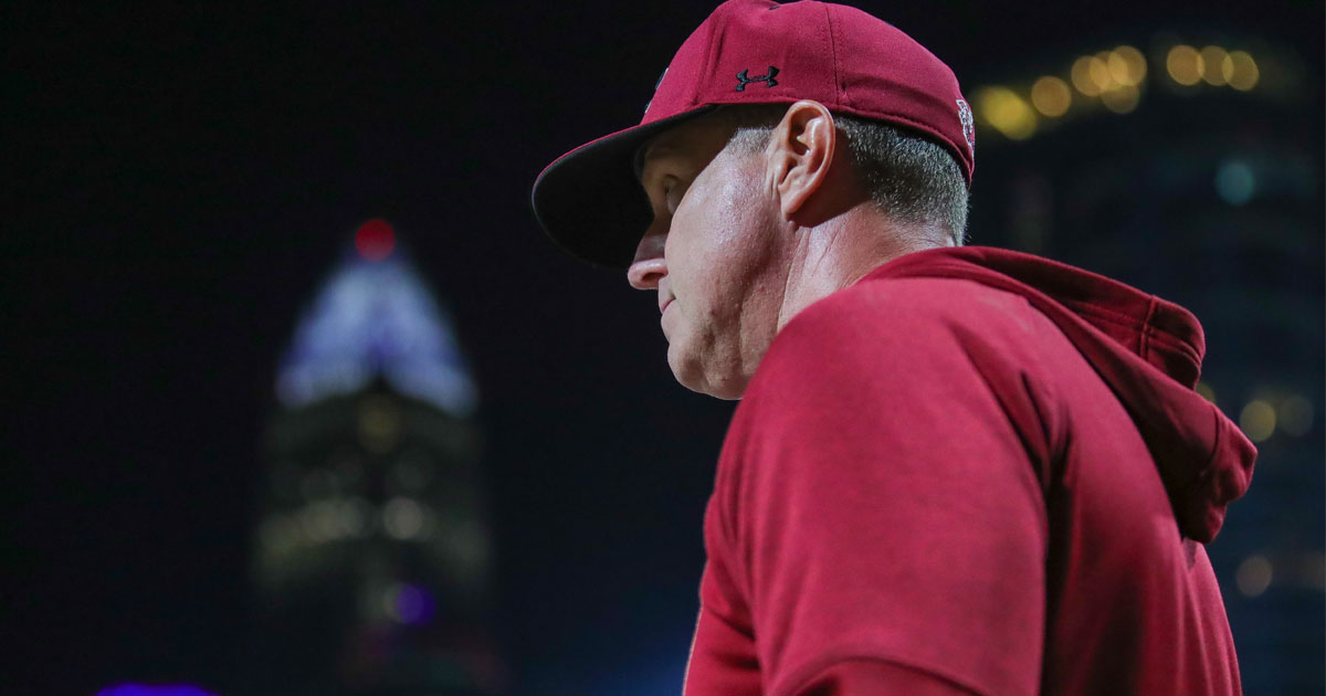 Mark Kingston jokes about South Carolina’s starting pitching plan for SEC Tournament