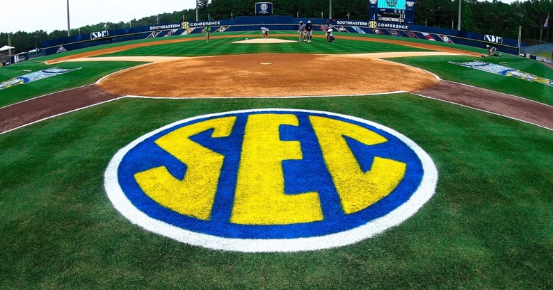 Florida Gators infielder Josh Rivera during the 2023 SEC Baseball News  Photo - Getty Images