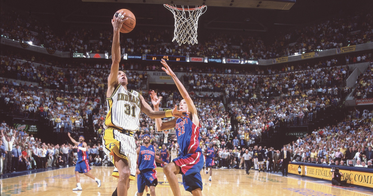The Block: Tayshaun Prince blocked Reggie Miller 15 years ago today and  became a Pistons legend - Detroit Bad Boys