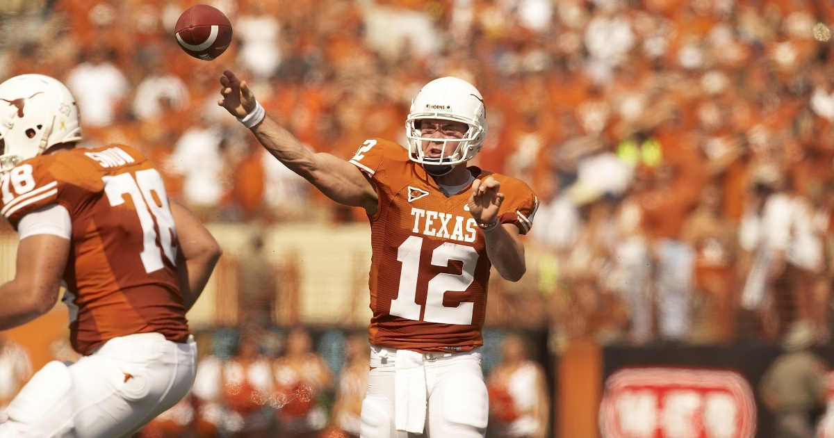 University Of Texas Qb Colt Mccoy Sports Illustrated Cover by Sports  Illustrated