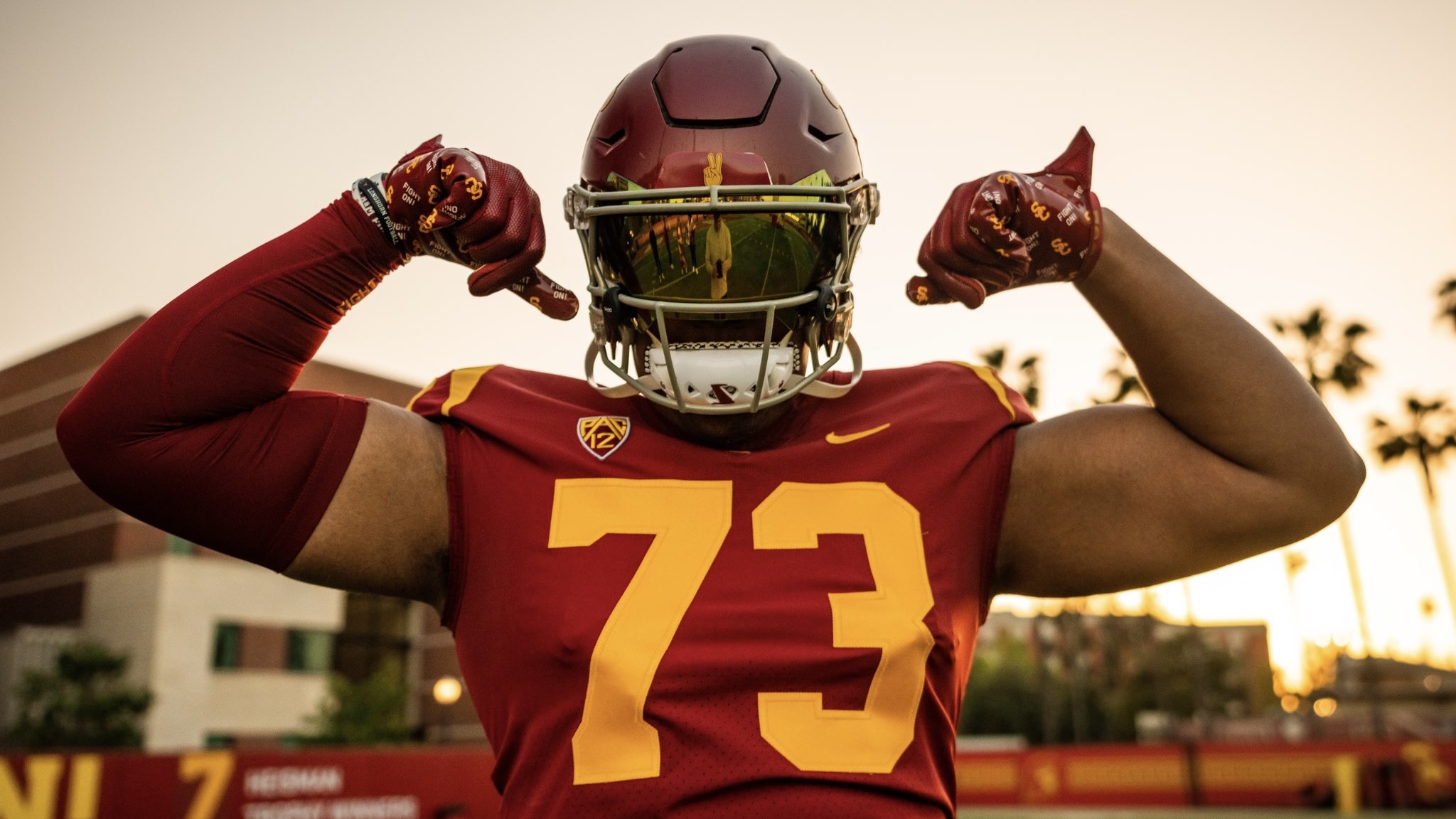 Makai Saina on why he chose USC, crazy story that made Trojans a contender