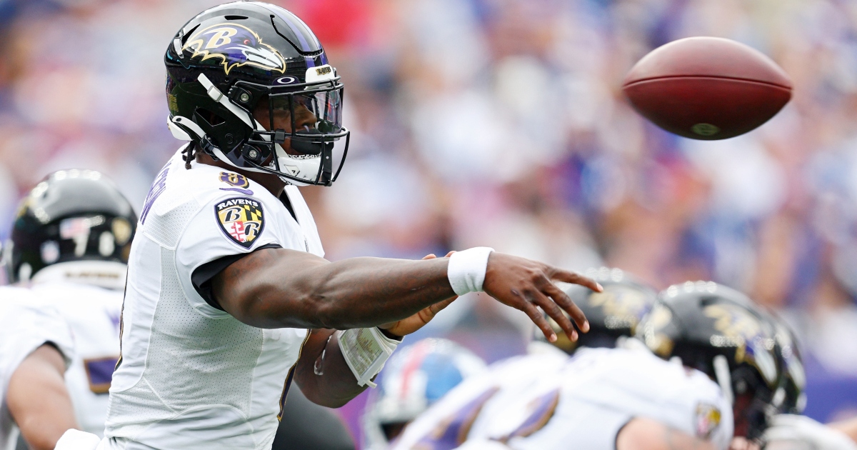 Ravens receivers readjusting after Lamar Jackson's return