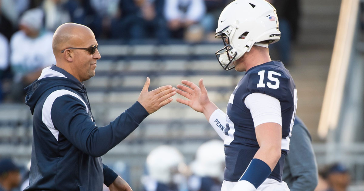 James Franklin discusses ‘lot of excitement’ surrounding quarterback Drew Allar