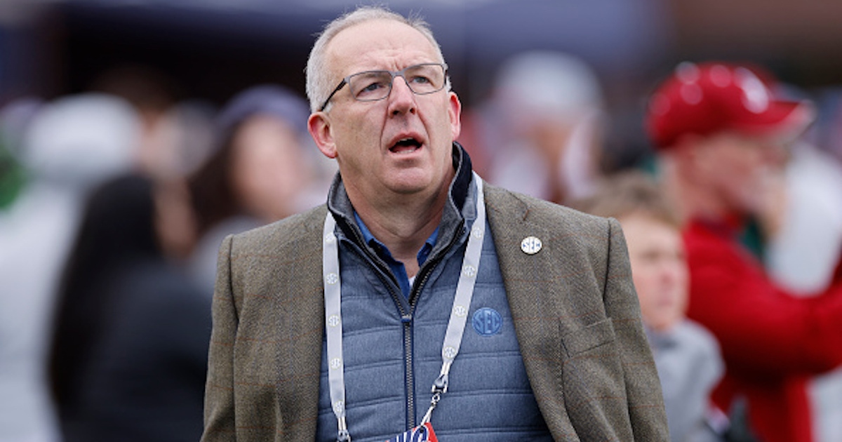 Greg Sankey explains how he views conference expansion talk