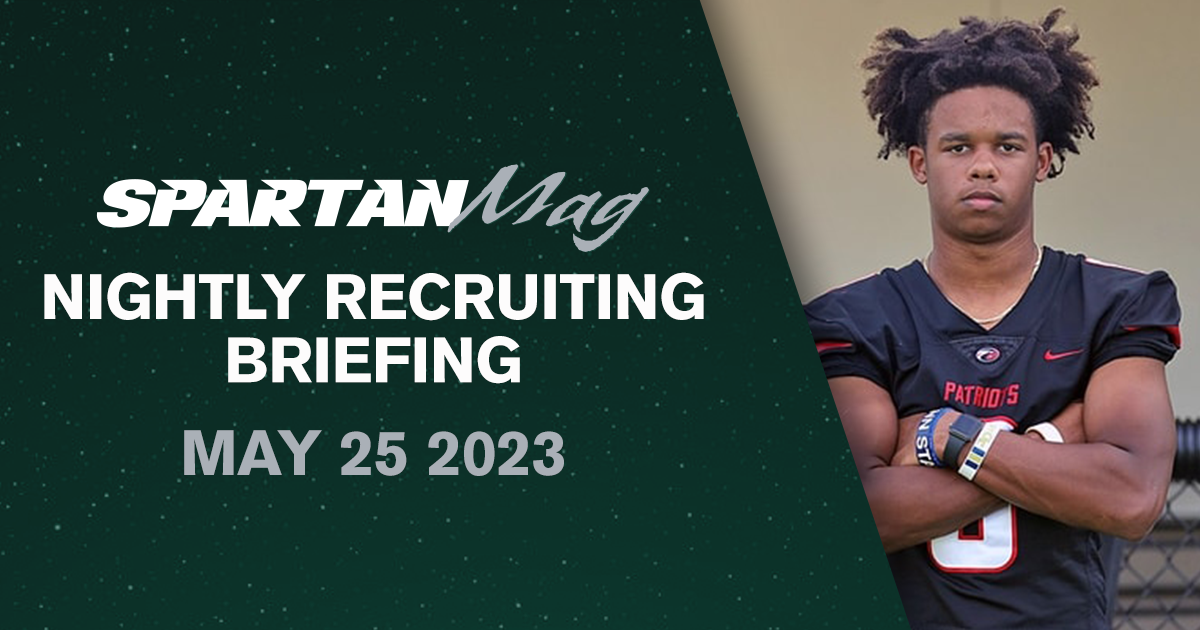 Nightly Recruiting Briefing: Four-star 2024 receiver includes Michigan State in final four