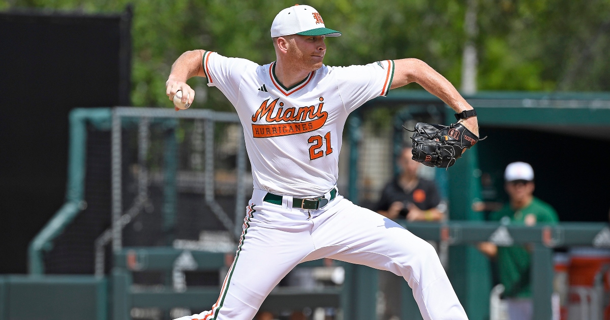 Miami closer Andrew Walters discusses win over N.C. State in 2023 ACC Tournament