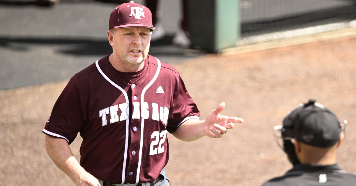 Jim Schlossnagle gives early impressions of Texas A&M's performance in