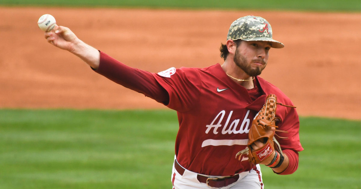 Alabama coach Jason Jackson praises Jacob McNairy’s bounce back after shaky first inning