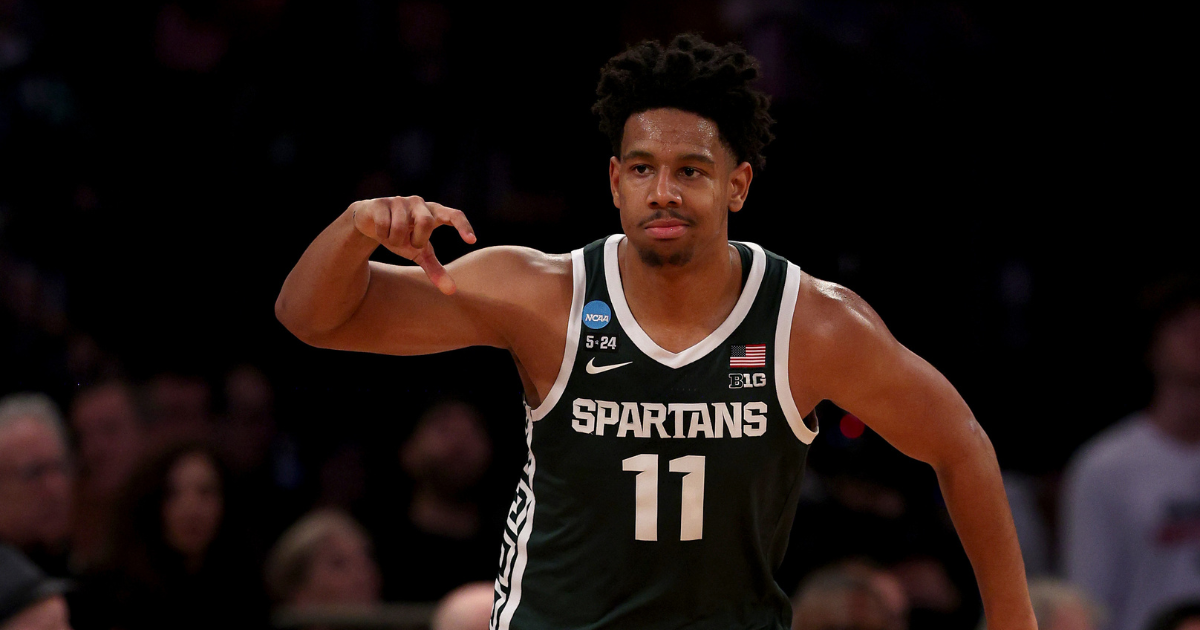 MSU freshman PF Xavier Booker listed in ESPN 2024 NBA mock draft