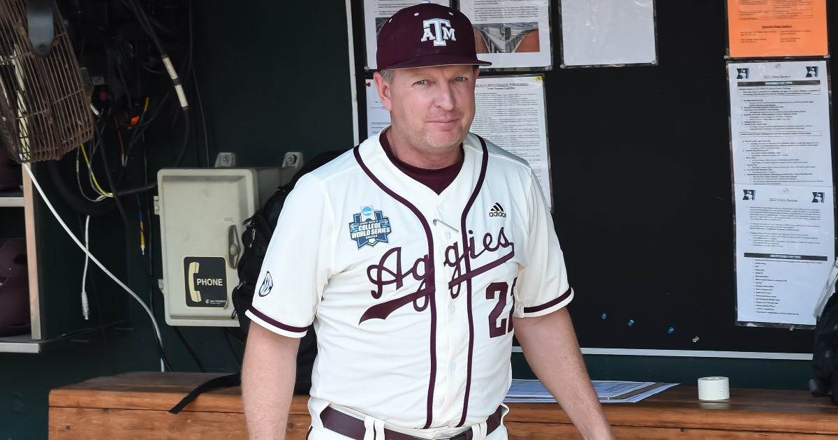 Jim Schlossnagle describes Texas A&M's mindset for Game 2 with national