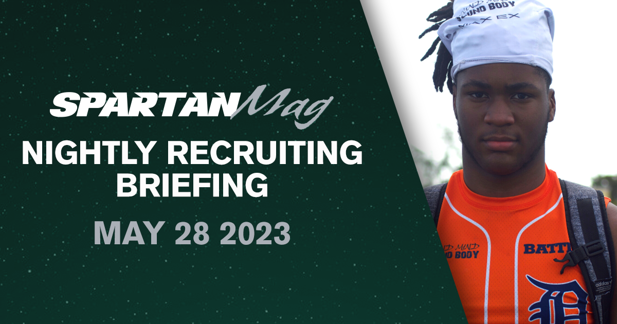 Nightly Recruiting Briefing: In-state TE/DL to camp with Michigan State