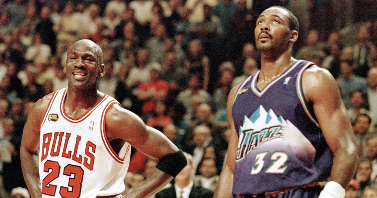 Karl Malone reportedly makes $5 million & $3 million by auctioning 1992  Dream Team memorabilia & Michael Jordan jersey