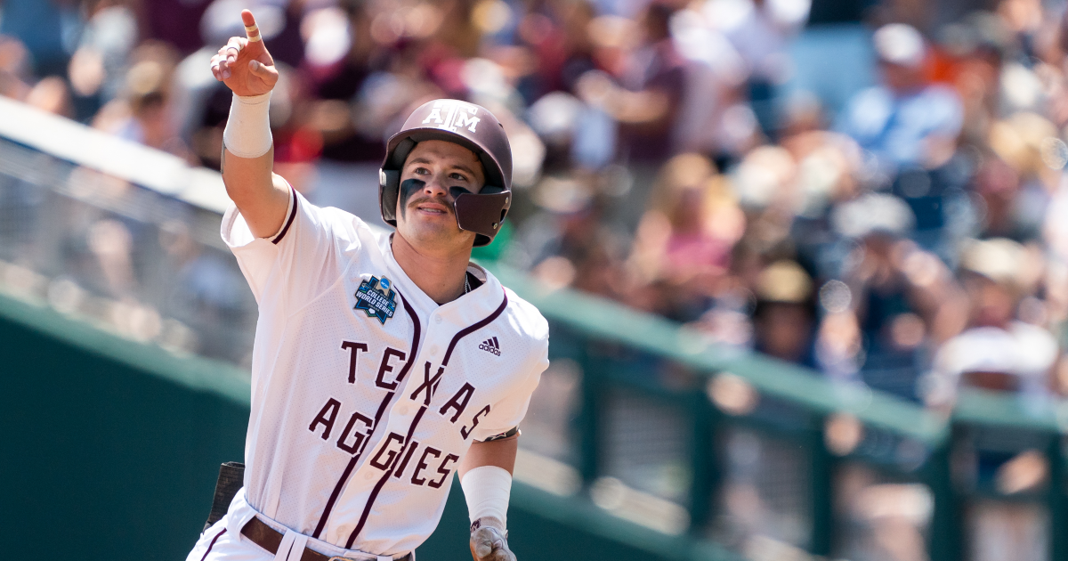 Texas A&M’s Jordan Thompson discusses getting hot at the right time of year