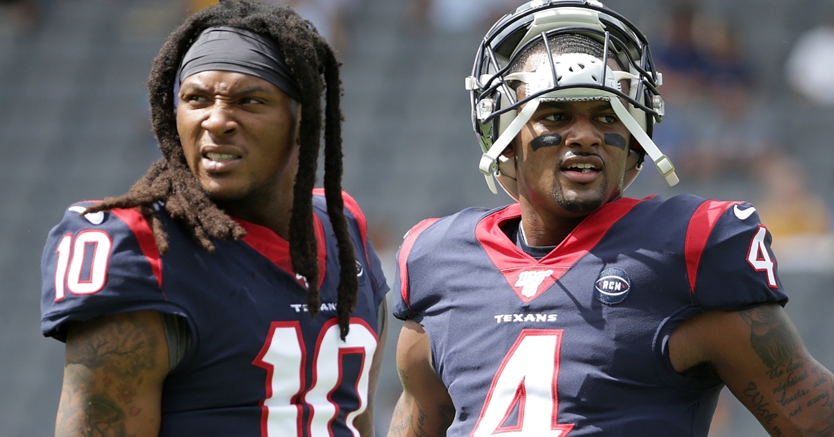 Texans' Deshaun Watson, DeAndre Hopkins have strong relationship