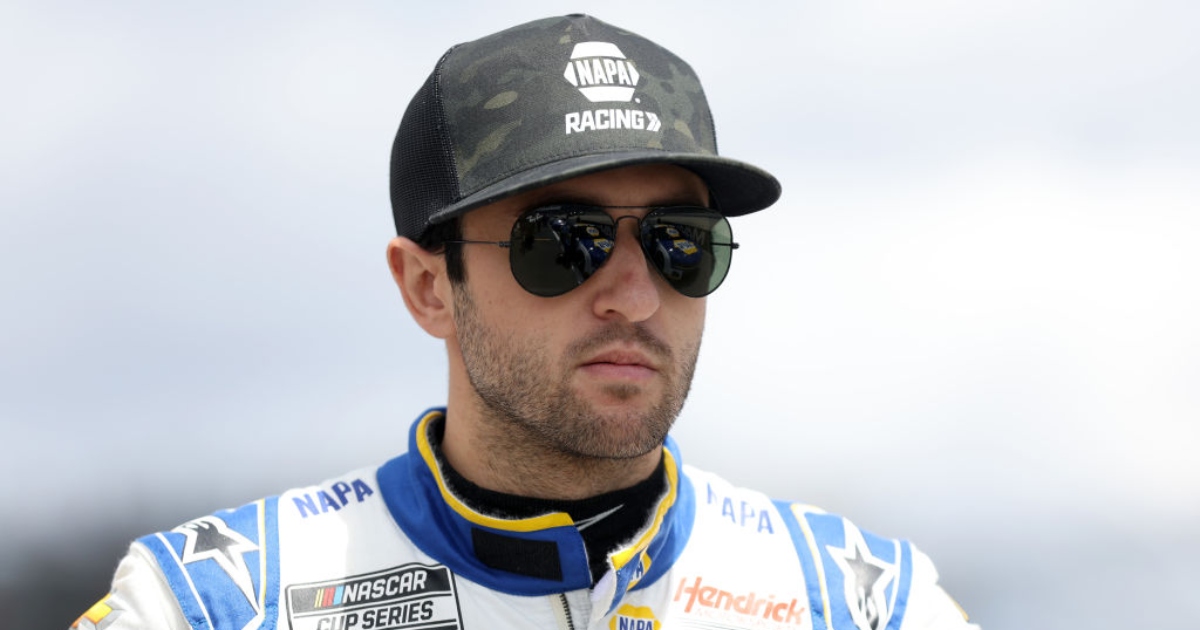 NASCAR suspends Chase Elliott for wrecking Denny Hamlin