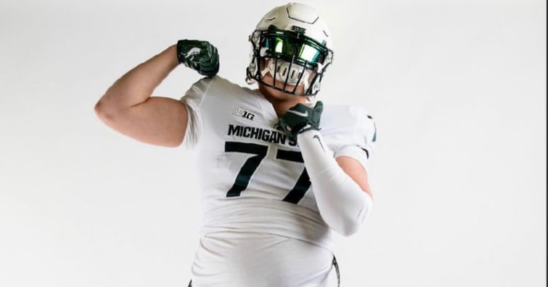 Top 100 OT Nathan Roy breaks down his top three; previews Michigan State official visit