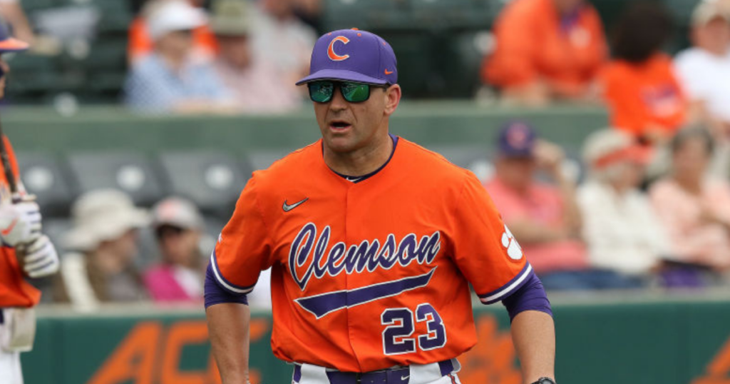 Erik Bakich manager of the Clemson Tigers (John Byrum/Icon Sportswire via Getty Images)