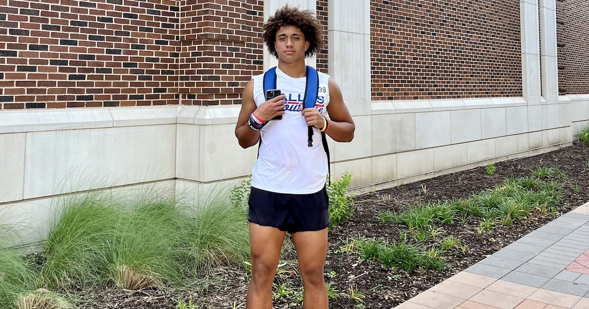 2024 defender Ashton Williams enjoys SMU camp experience