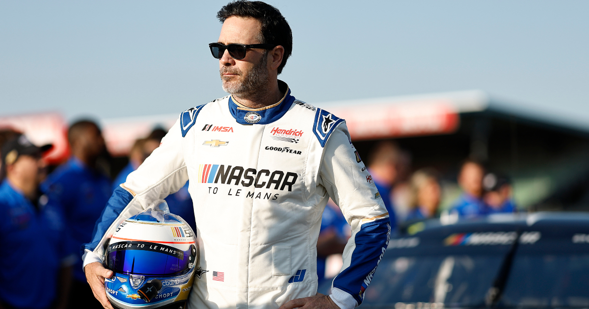 NASCAR Garage 56 car looks AllAmerican on the track at Le Mans