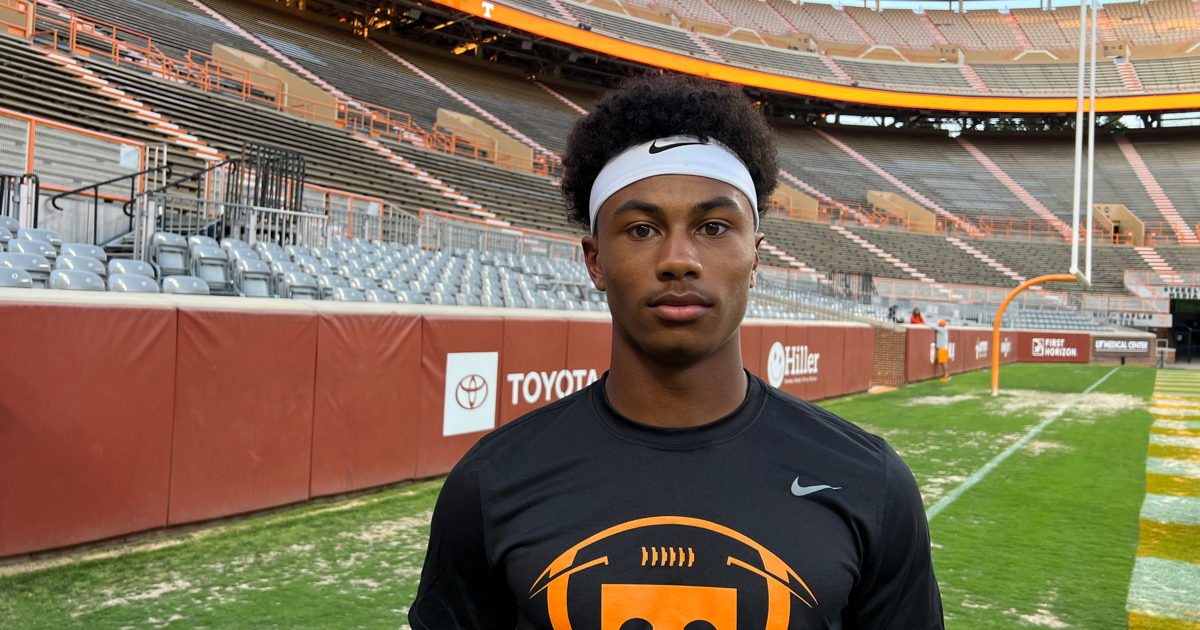 2025 Florida RB Justin Thurman talks latest trip to Rocky Top