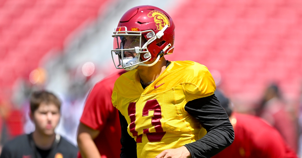 Not ‘wasting’ Caleb Williams is goal for USC