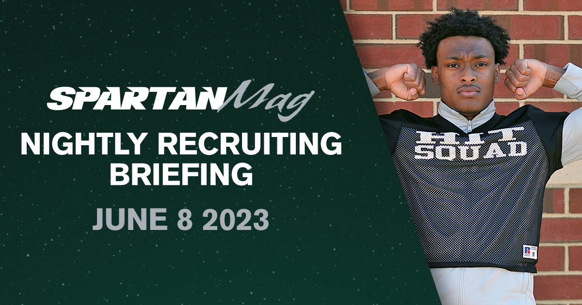 Nightly Recruiting Briefing: Top 100 LB locks in Michigan State official visit