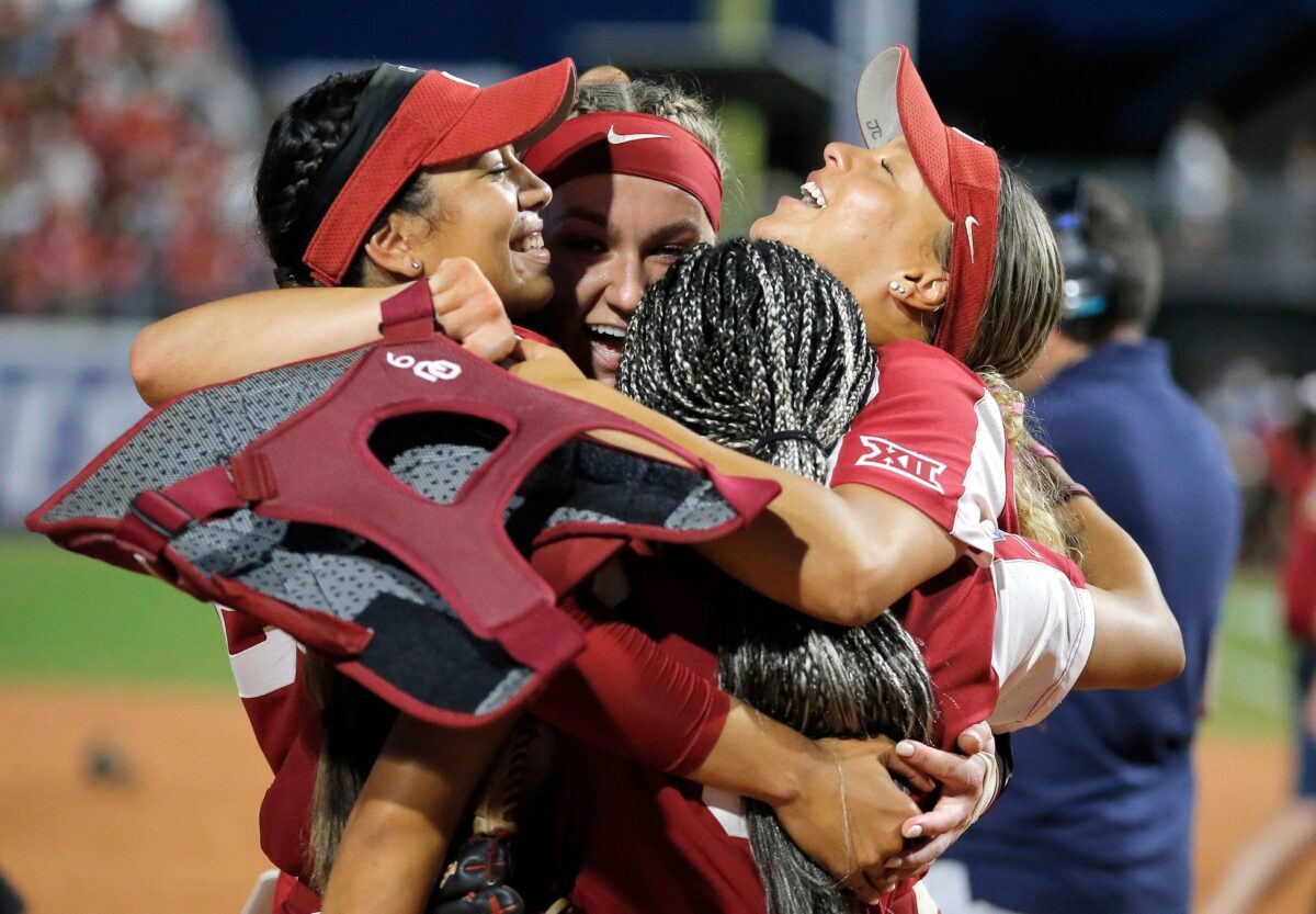 OU softball finds its ‘freedom’ in three-peat accomplishment