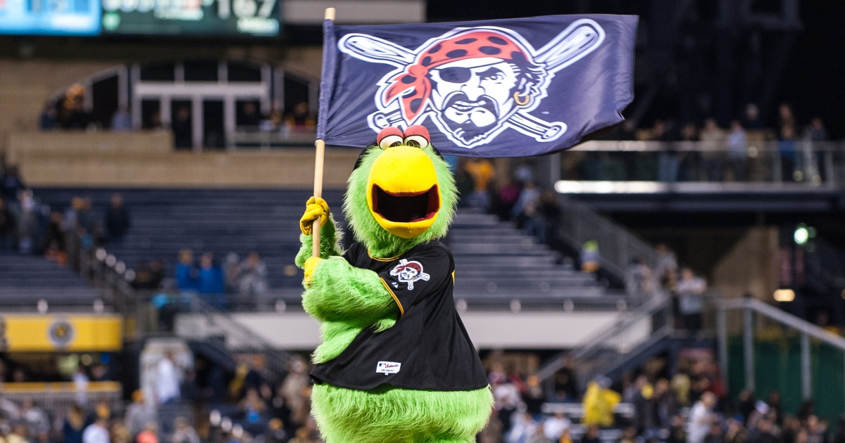 Pirates Mascot Joins Players in Lengthy Pregame Standoff With A's - Sports  Illustrated
