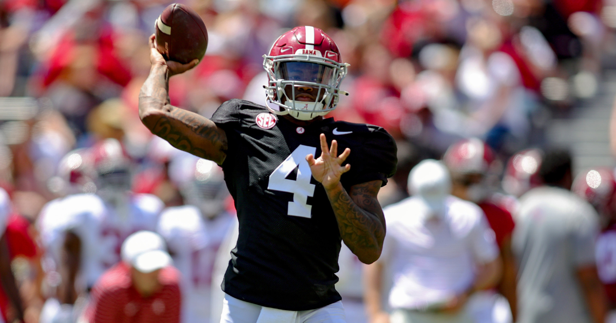 Nick Saban compares Alabama’s QB competition to baking a cake