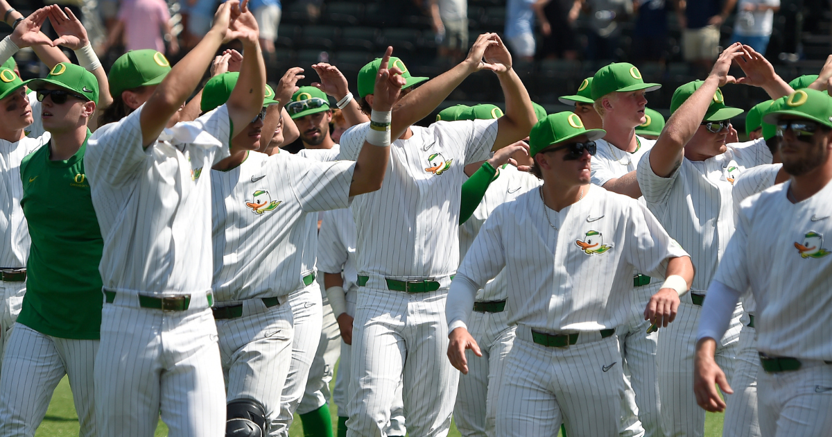 PHOTOS: Ducks falls to Oral Roberts in deciding game of Super Regional