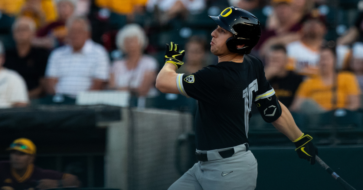 Oregon takes Game 1 with walk-off hit, snaps Oral Roberts win streak