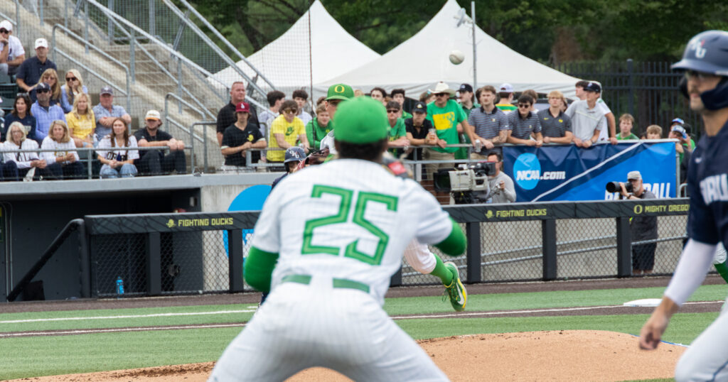 PHOTOS: Ducks falls to Oral Roberts in deciding game of Super Regional