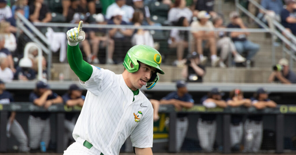 PHOTOS: Ducks falls to Oral Roberts in deciding game of Super Regional